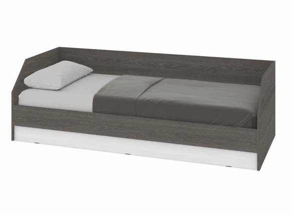 Детская кровать О81, Анкор темный - Анкор светлый в Альметьевске - изображение