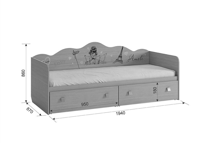 Детская кровать-софа Амели в Альметьевске - изображение 2