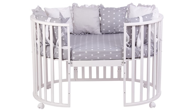 Детская кроватка-трансформер POLINI Kids Simple 930 Белый в Альметьевске - изображение 6