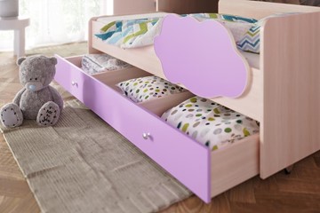 Двухэтажная детская кровать Соник 1.6 с ящиком, Венге в Альметьевске - предосмотр 1