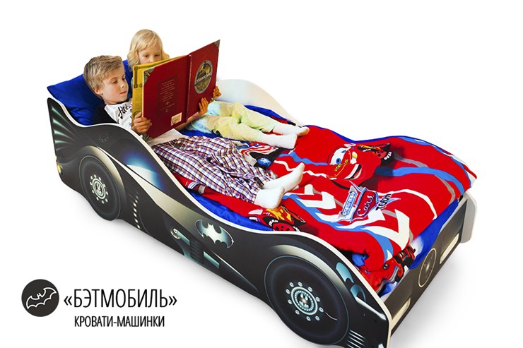 Кровать-машина в детскую Бэтмобиль в Казани - изображение 4