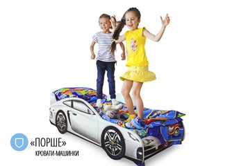 Детская кровать-машина Porsche в Казани - предосмотр 4
