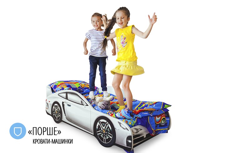 Детская кровать-машина Porsche в Альметьевске - изображение 4