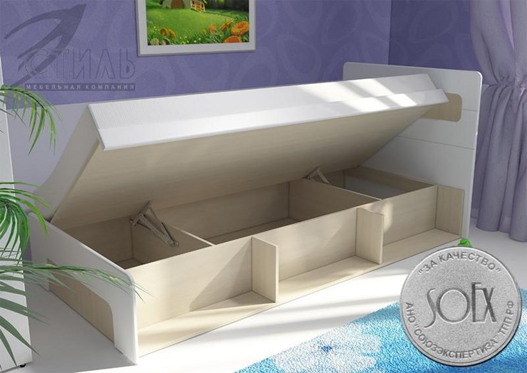 Детская кровать с подъемным механизмом Палермо-Юниор без вставок в Набережных Челнах - изображение 2