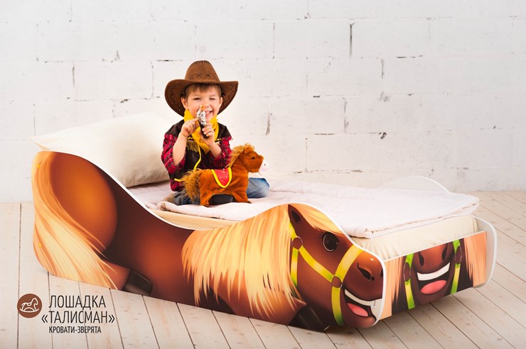 Детская кровать-зверенок Лошадка-Талисман в Казани - изображение 1