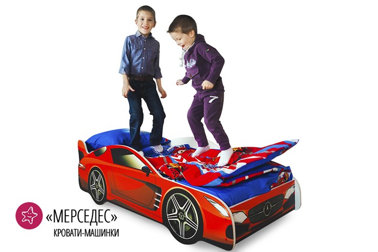 Кровать-машина в детскую Mercedes в Казани - изображение 1