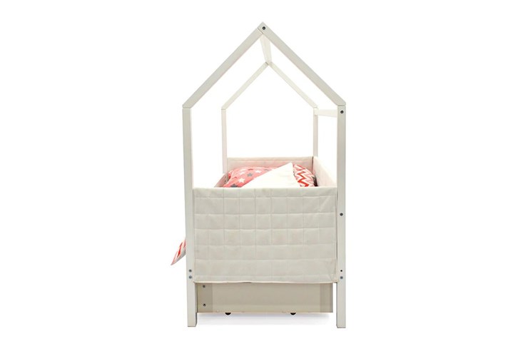 Кровать-домик детская «Svogen белая» мягкая в Альметьевске - изображение 5