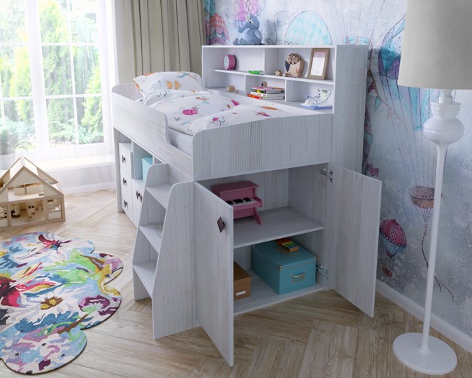 Кровать-чердак Малыш-5, цвет Винтерберг в Альметьевске - изображение 6