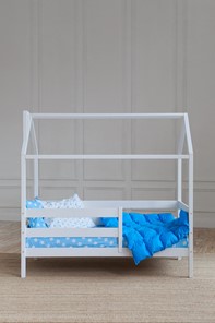 Кровать детская Домик, цвет белый в Набережных Челнах