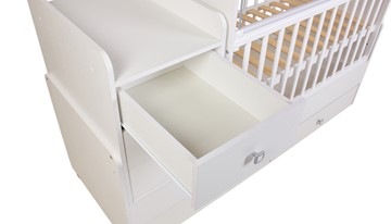 Детская кровать Фея 1100 Белый в Набережных Челнах - предосмотр 6