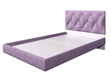 Детская кровать с каретной стяжкой Милана-3 МС 900, Фиолетовый в Нижнекамске