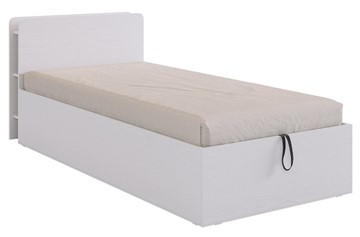 Кроватка с подъемным механизмом Юниор 90х200 (белое дерево) в Нижнекамске - предосмотр