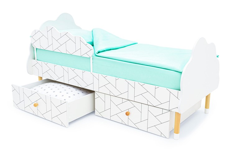 Детская кровать Stumpa Облако "Мозаика" в Набережных Челнах - изображение 4