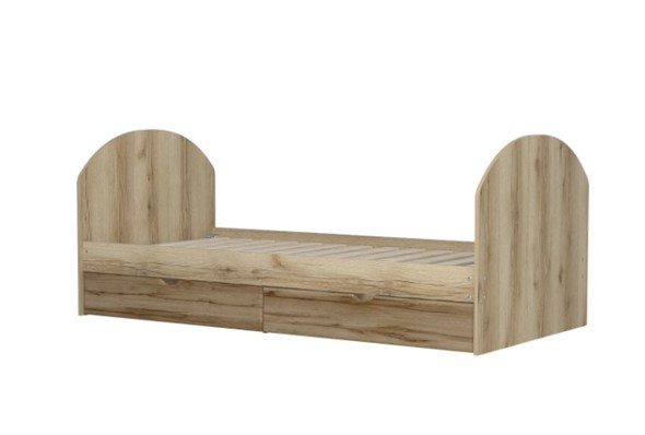 Кровать в детскую Юниор-6 с ящиками в Нижнекамске - изображение