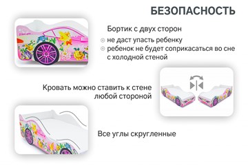 Кровать-машина в детскую Фея в Казани - предосмотр 5