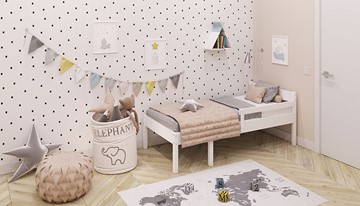 Кровать подростковая POLINI Kids Simple 935 Белый в Альметьевске - предосмотр 6