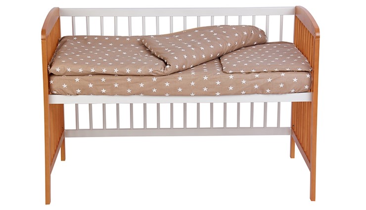 Кровать в детскую POLINI Kids Simple 101 Белый / Бук в Нижнекамске - изображение 6