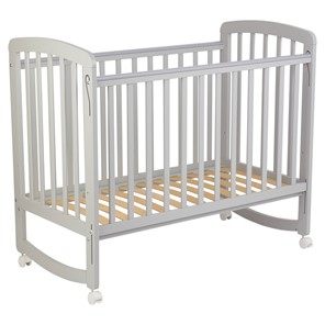 Кроватка для новорожденных POLINI Kids Simple 304 Серый в Альметьевске