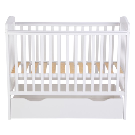 Кроватка для новорожденных POLINI Kids Simple 310-01 Белый в Альметьевске - изображение 5