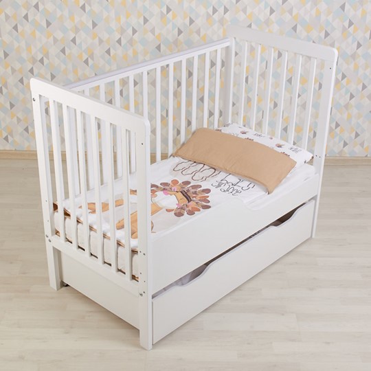 Кровать в детскую POLINI Kids Simple 310-03 Белый в Нижнекамске - изображение 1