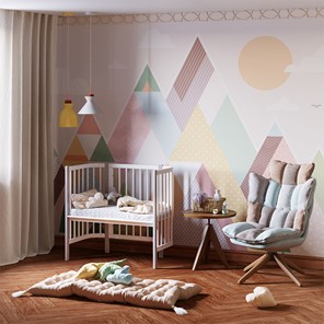 Детская кровать POLINI Kids Simple 120 Белый / Серый в Альметьевске - предосмотр 7