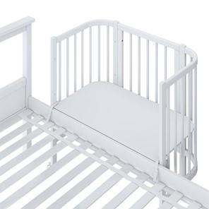 Кроватка-трансформер POLINI Kids Simple 120 Белый в Альметьевске - предосмотр 5