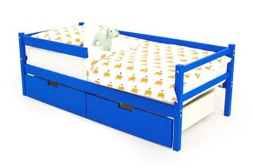 Кровать-тахта в детскую Skogen синяя в Набережных Челнах