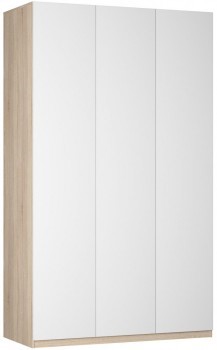 Распашной шкаф Реал распашной (Push to open; R-198х135х45-1-PO), без зеркала в Альметьевске - изображение