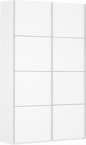 Шкаф-купе Прайм (ДСП/ДСП) 1600x570x2300, белый снег в Альметьевске - предосмотр