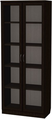 Шкаф 2-дверный 218, цвет Венге в Нижнекамске - изображение
