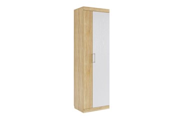 Шкаф 2-дверный Макси, дуб сонома/белое дерево в Казани