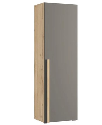 Шкаф однодверный Виллитус М2 дуб вотан/графит в Альметьевске - изображение