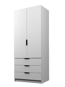 Шкаф двухдверный ЭШ2-РС-23-8-3я, Белый 190х80х52 в Альметьевске