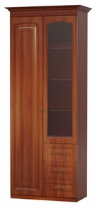 Шкаф двухдверный Гармония-4, МЦН комбинированный в Набережных Челнах