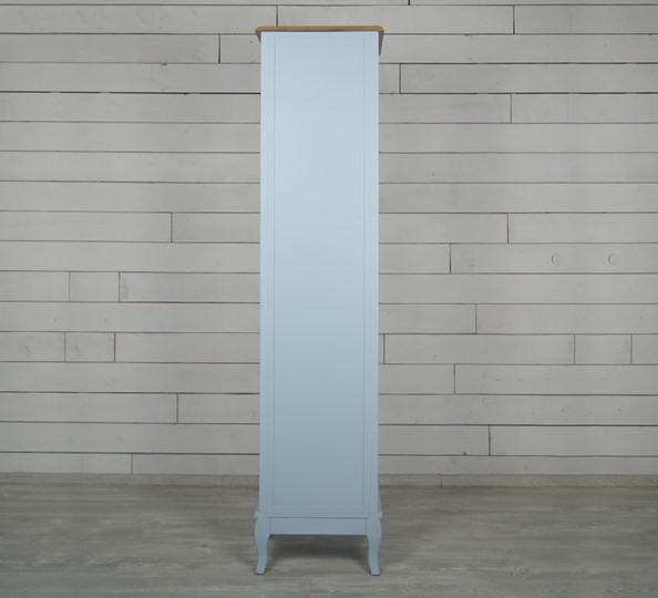 Одностворчатый шкаф Leontina для посуды (ST9319RB) Голубой в Нижнекамске - изображение 5