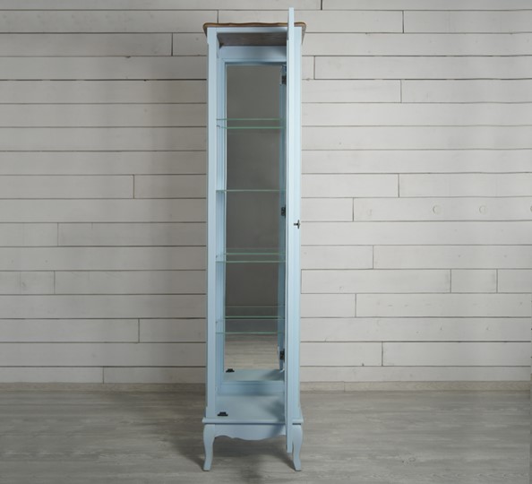 Одностворчатый шкаф Leontina для посуды (ST9319RB) Голубой в Нижнекамске - изображение 6