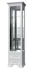 Шкаф-витрина Грация ШР-1, белый, 3 стекла, 420 в Нижнекамске