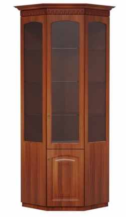 Угловой шкаф Гармония-4, витрина МЦН в Альметьевске - изображение
