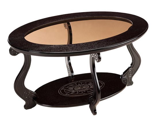 Овальный столик Виват С, цвет Венге в Альметьевске - изображение