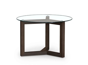Стеклянный столик Оникс-8, Венге/Прозрачное стекло в Казани