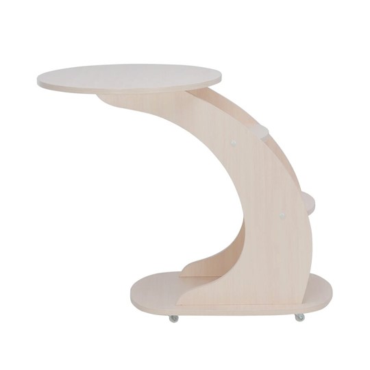 Подкатной стол Leset Стелс, цвет Молочный дуб в Альметьевске - изображение 2