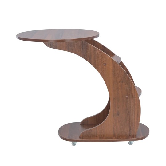Подкатной стол Leset Стелс, цвет Орех в Альметьевске - изображение 2