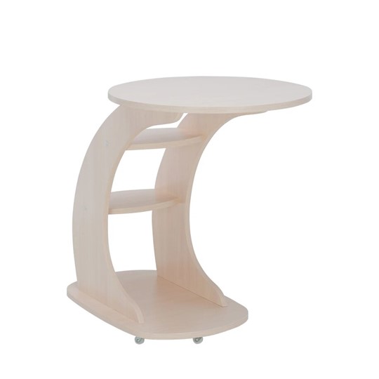 Подкатной стол Leset Стелс, цвет Молочный дуб в Альметьевске - изображение 3