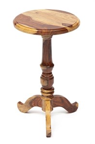 Кофейный столик Бомбей - 0237 палисандр, 35*35*60, натуральный (natural) арт.10046 в Казани