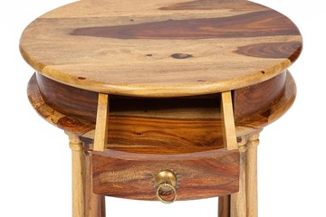 Кофейный стол Бомбей - 1149  палисандр, 45*45*60, натуральный (natural) арт.10049 в Альметьевске - предосмотр 1