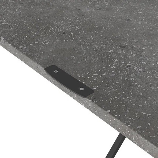 Журнальный стол-трансформер АНДРЭ Loft (терраццо черный) в Нижнекамске - изображение 4
