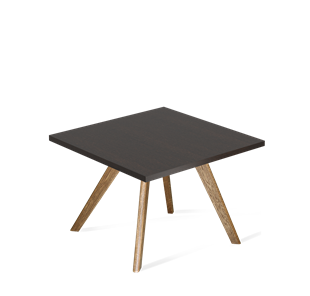 Журнальный стол SHT-S39 / SHT-TT 60/60 ЛДСП (венге луизиана/брашированный коричневый) в Набережных Челнах