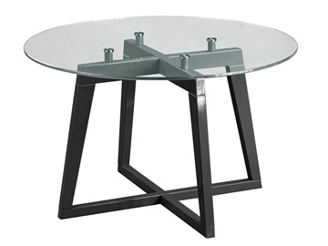 Стеклянный столик Рилле-445 (серый графит) в Альметьевске