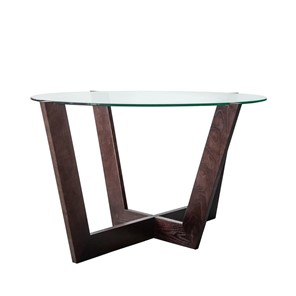 Овальный столик Оникс-6, Венге/Прозрачное стекло в Набережных Челнах