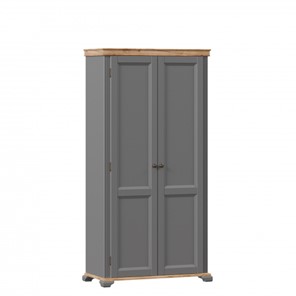 Шкаф 2х-дверный Амели ЛД 642.880, Оникс серый в Набережных Челнах